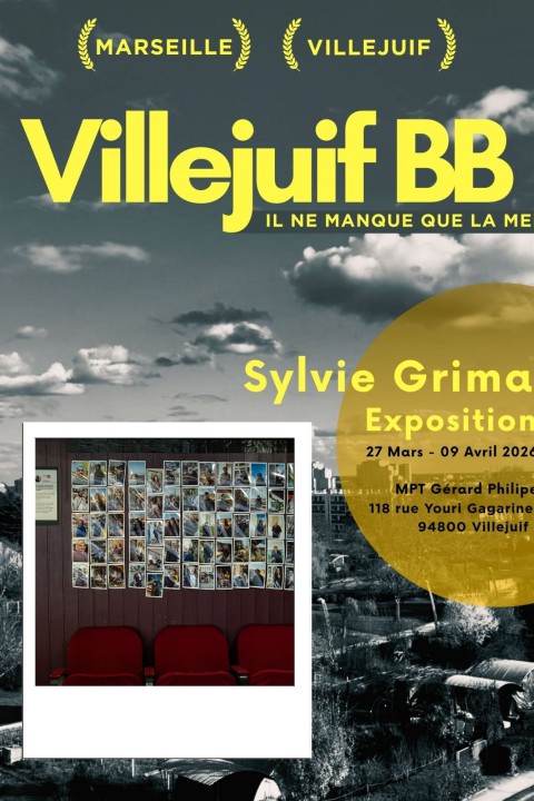 Deux villes. Deux ancrages. Un même sentiment d’appartenance.  Entre Villejuif et Marseille, mon regard circule, hésite, se mélange. Ces deux territoires, éloignés géographiquement, se répondent pourtant intimement : ce sont des lieux où je vis, où je reviens, où je me reconnais.  L’exposition se déploie comme une déambulation. Une balade photographique où l’on glisse d’une ville à l’autre sans toujours savoir laquelle l’on traverse. Les paysages urbains se confondent : avenues larges, pieds d’immeubles, lignes d’horizon façonnées par le béton et la lumière.  Mais au cœur de ces images, il y a surtout des présences.  J’ai voulu croiser les regards, aller à la rencontre de celles et ceux qui font battre Villejuif et Marseille. Les photographier là où ils vivent, là où ils marchent, attendent, rêvent.  Dans ces espaces du quotidien qui leur appartiennent, et qu’ils habitent autant qu’ils les transforment. Ces portraits, mis en regard, dessinent un territoire commun — fait de visages, d’histoires et de fragments de vie.   Sylvie Grima, Photographe Exposition "Villejuif BB, il ne manque que la mer" Avril 2026