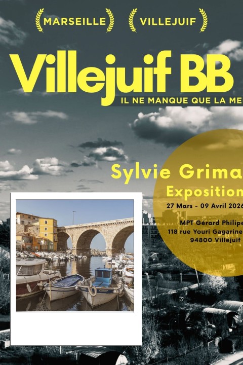 Deux villes. Deux ancrages. Un même sentiment d’appartenance.  Entre Villejuif et Marseille, mon regard circule, hésite, se mélange. Ces deux territoires, éloignés géographiquement, se répondent pourtant intimement : ce sont des lieux où je vis, où je reviens, où je me reconnais.  L’exposition se déploie comme une déambulation. Une balade photographique où l’on glisse d’une ville à l’autre sans toujours savoir laquelle l’on traverse. Les paysages urbains se confondent : avenues larges, pieds d’immeubles, lignes d’horizon façonnées par le béton et la lumière.  Mais au cœur de ces images, il y a surtout des présences.  J’ai voulu croiser les regards, aller à la rencontre de celles et ceux qui font battre Villejuif et Marseille. Les photographier là où ils vivent, là où ils marchent, attendent, rêvent.  Dans ces espaces du quotidien qui leur appartiennent, et qu’ils habitent autant qu’ils les transforment. Ces portraits, mis en regard, dessinent un territoire commun — fait de visages, d’histoires et de fragments de vie.   Sylvie Grima, Photographe Exposition "Villejuif BB, il ne manque que la mer" Avril 2026